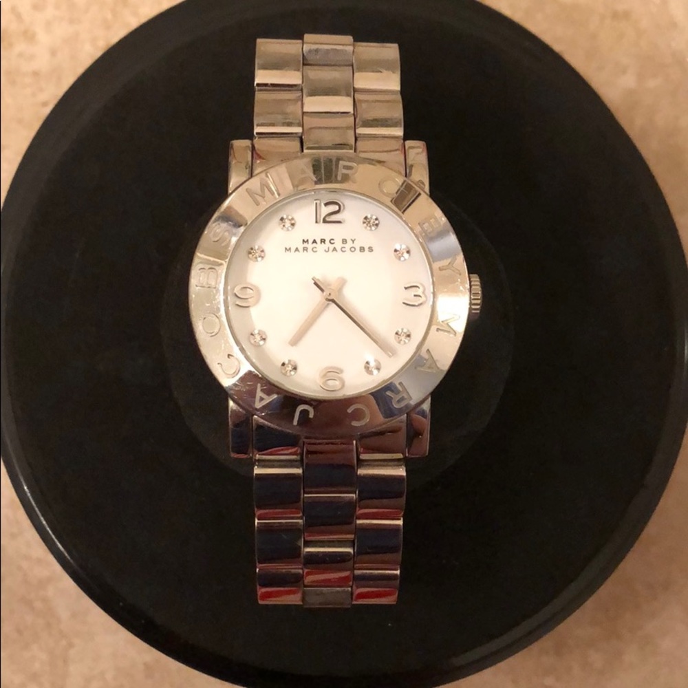 Marc Jacobs silver watch